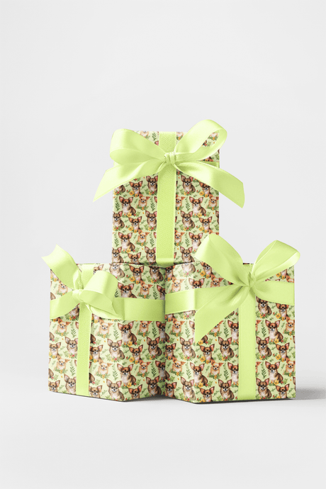 Chihuahua Charm - London Penny Gift Wrap