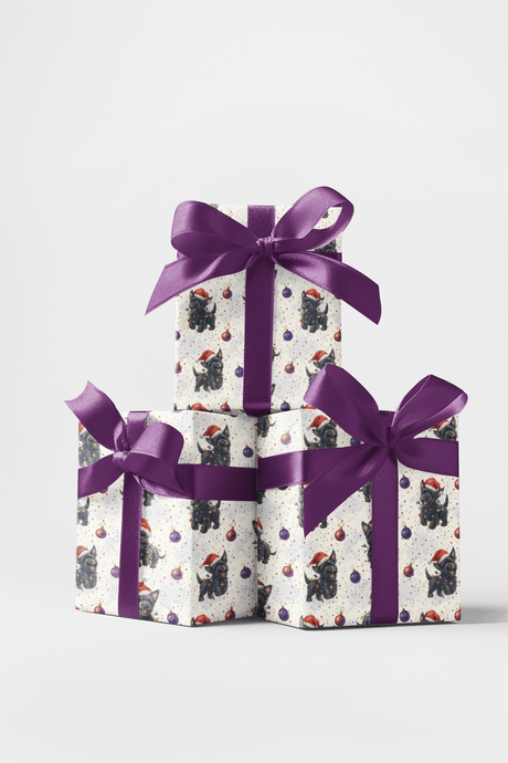 Jingle Paw Mischief - London Penny Gift Wrap