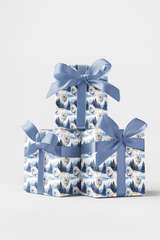 Samoyed Winter Wonderland Wrapping Paper - London Penny Gift Wrap