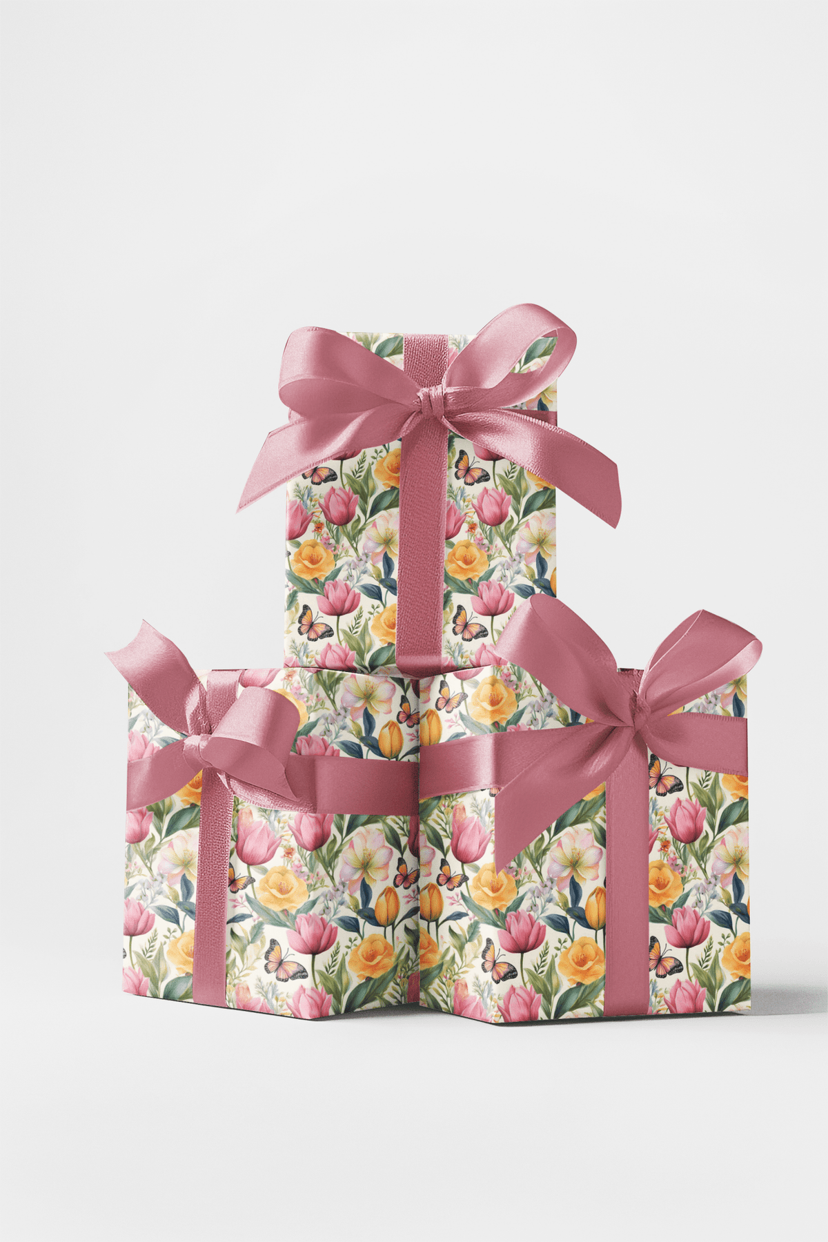 Bouquet Collage - London Penny Gift Wrap