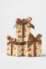 Springtime Whiskers - London Penny Gift Wrap