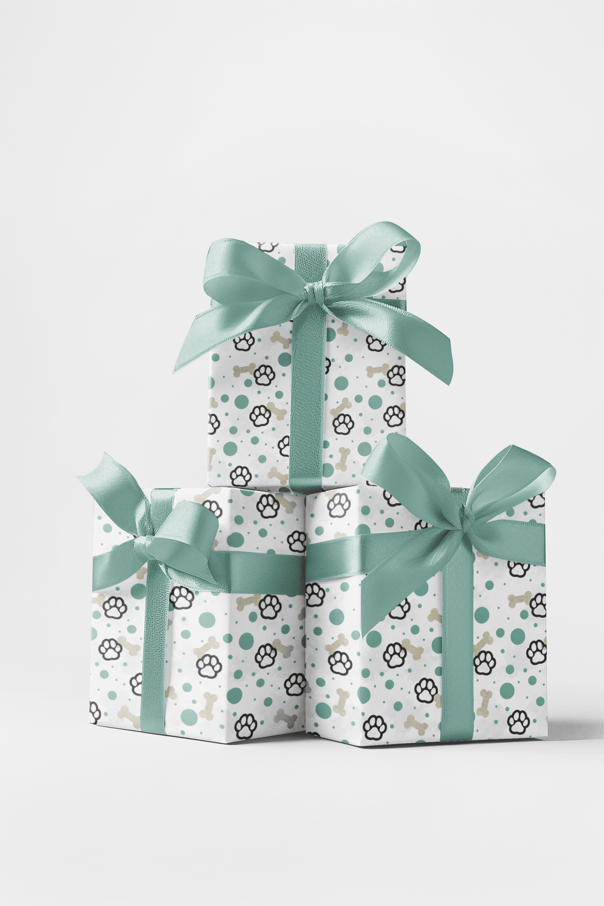 Dog Bone Confetti - London Penny Gift Wrap