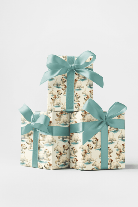 Swift Sealyhams - London Penny Gift Wrap