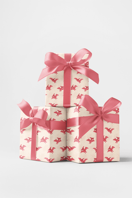 Prehistoric Flight - London Penny Gift Wrap