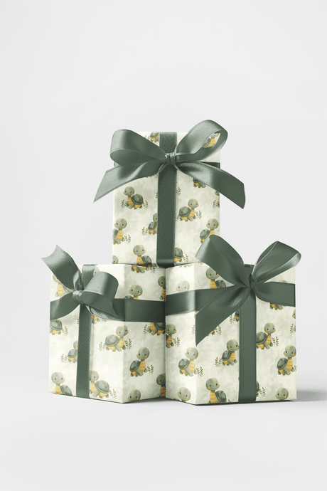 Turtle Garden - London Penny Gift Wrap