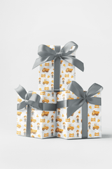 Construction Kids - London Penny Gift Wrap