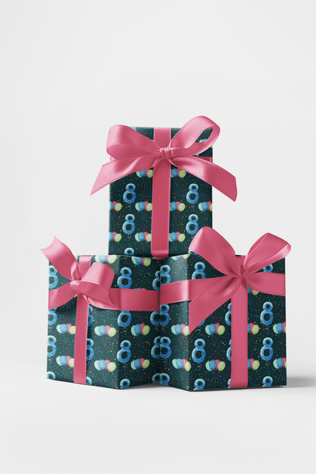 Party at Eight - London Penny Gift Wrap