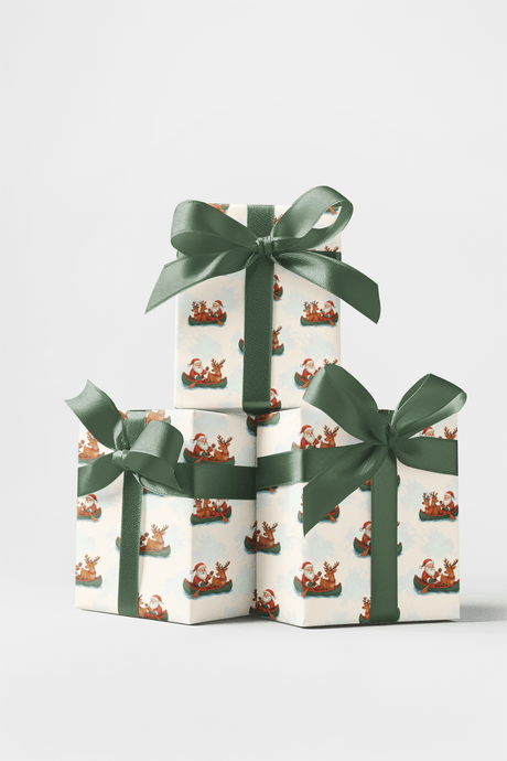 North Pole Voyage - London Penny Gift Wrap
