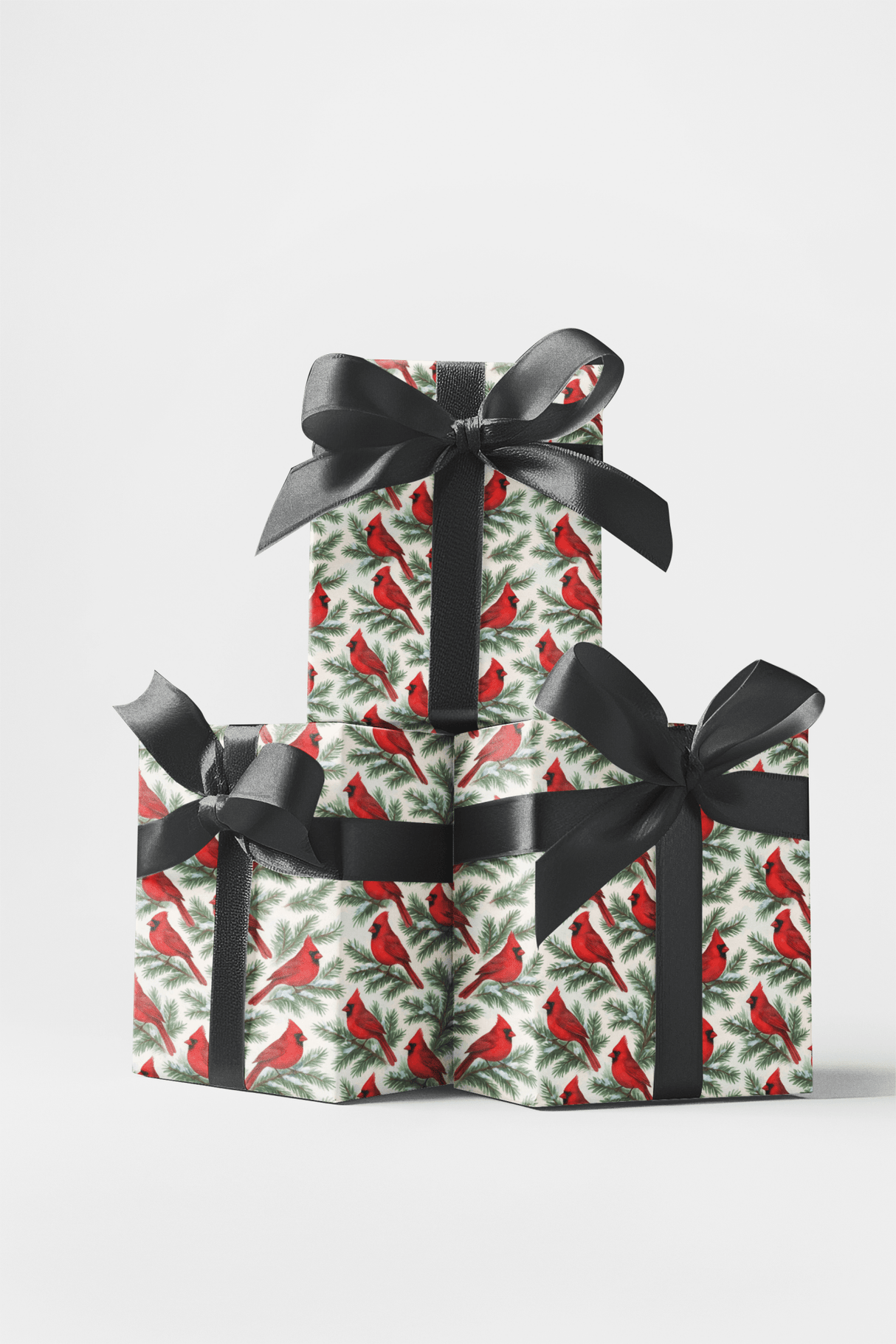 Snow-Kissed Cardinals - London Penny Gift Wrap