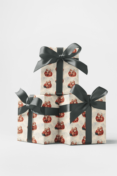 Christmas Movie Night - London Penny Gift Wrap