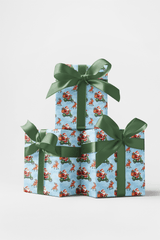 Rolling into Christmas - London Penny Gift Wrap