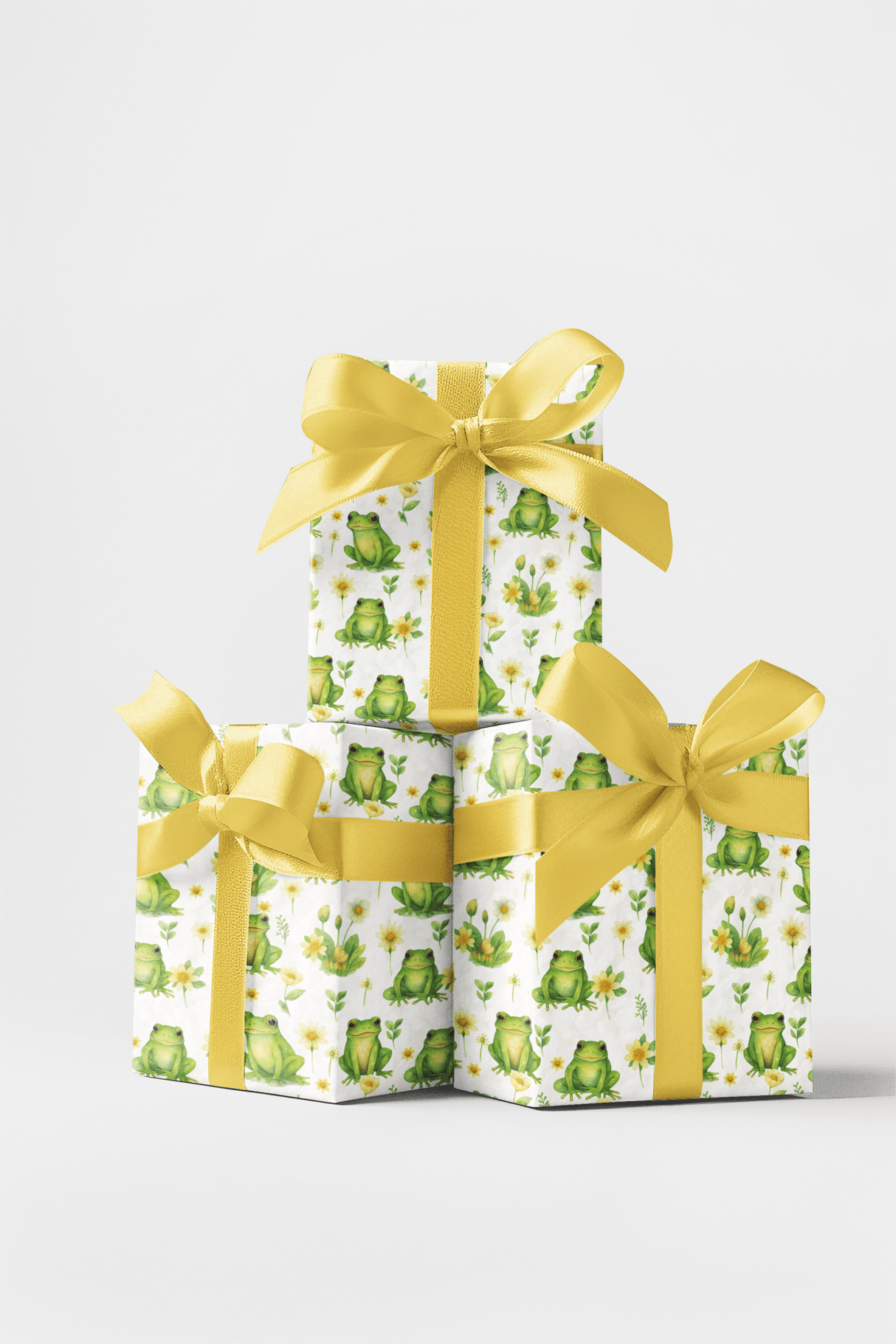 Lily Meadow Frogs - London Penny Gift Wrap