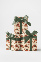 Santa’s Cozy Storytime - London Penny Gift Wrap
