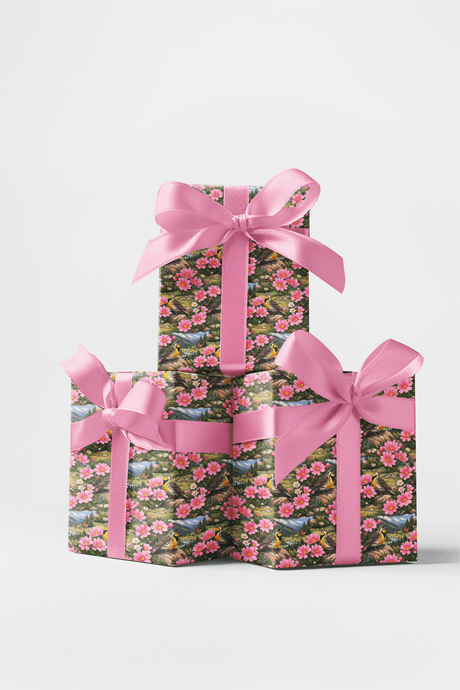 Montana Flora & Fauna - London Penny Gift Wrap