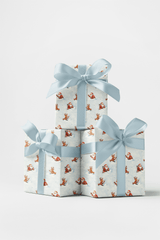 Santa vs. Reindeer: Snow Wars - London Penny Gift Wrap