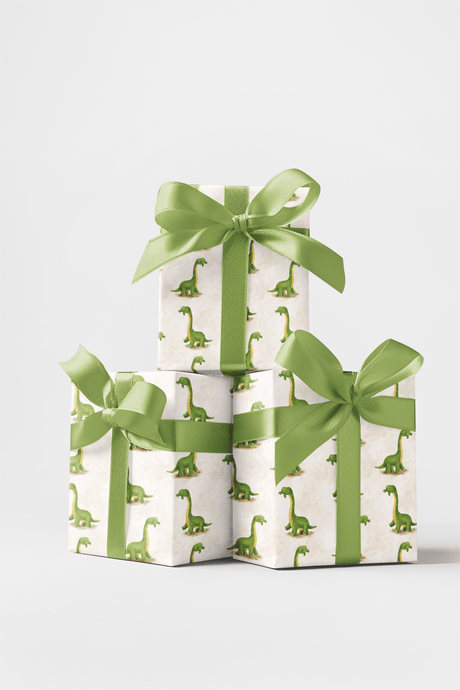 Jurassic Graze - London Penny Gift Wrap