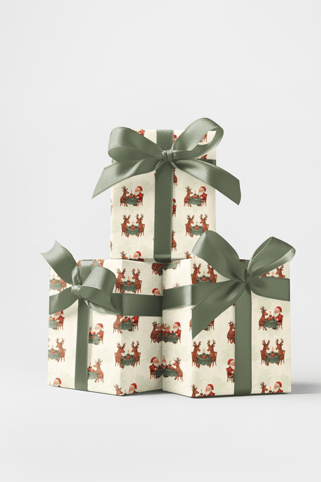 Feast Mode: ON - London Penny Gift Wrap