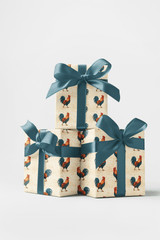 The Proud Rooster - London Penny Gift Wrap