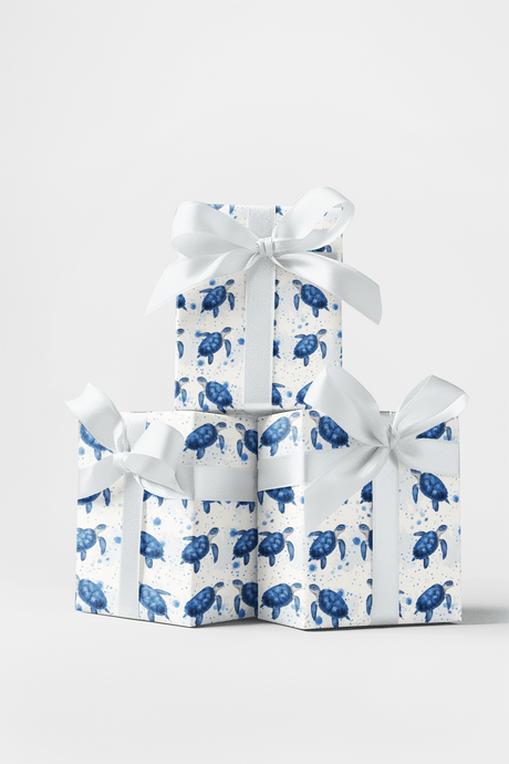 Ocean Harmony - London Penny Gift Wrap