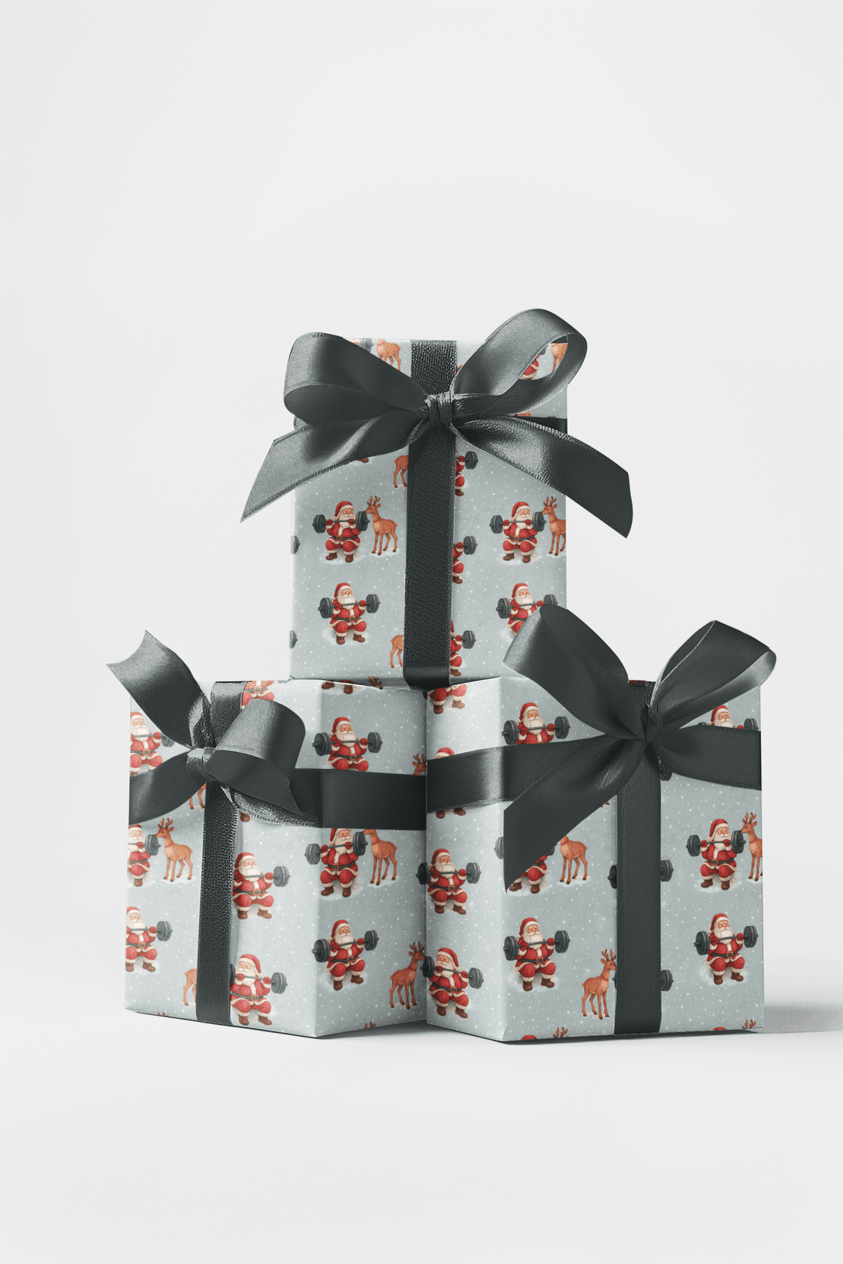 Ho-Ho Heavy Lifts - London Penny Gift Wrap