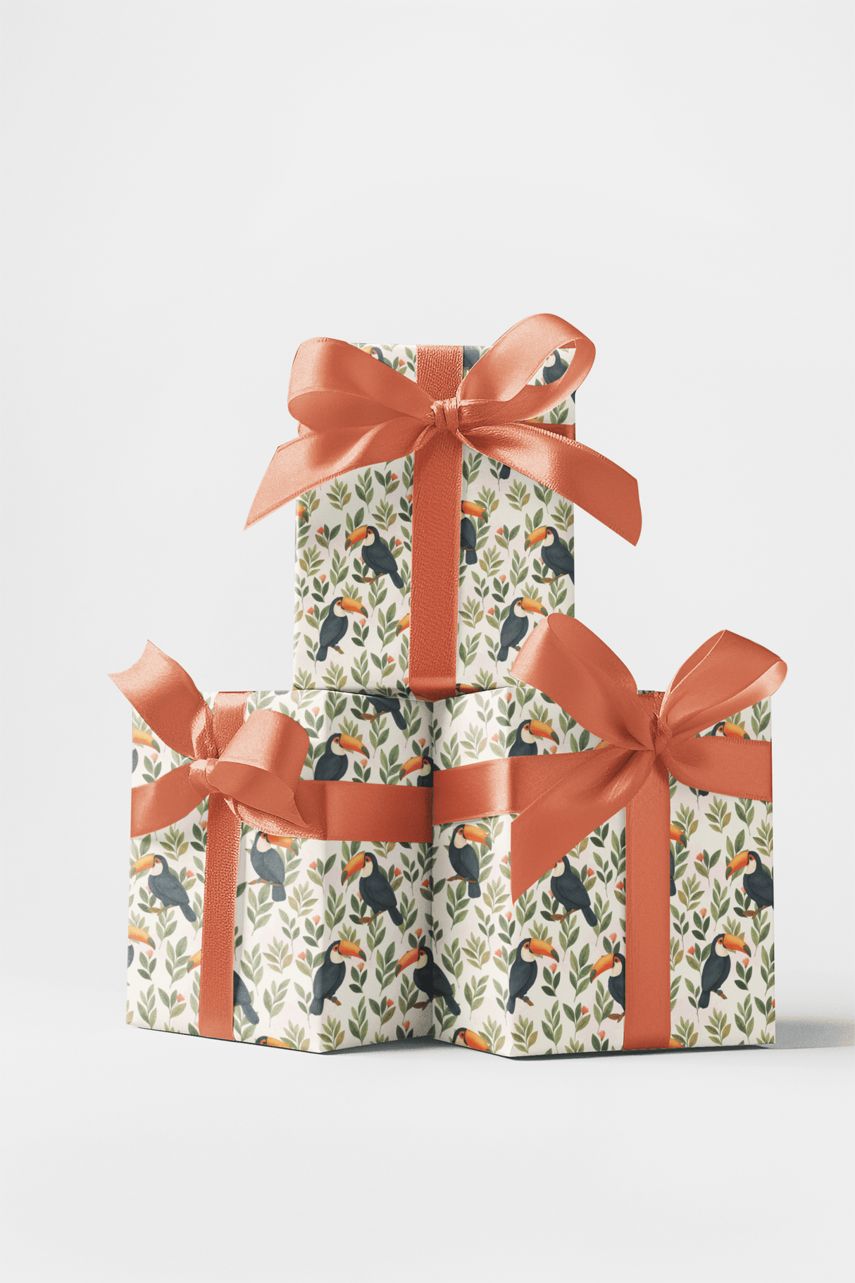 Toucan Tropical Serenade - London Penny Gift Wrap