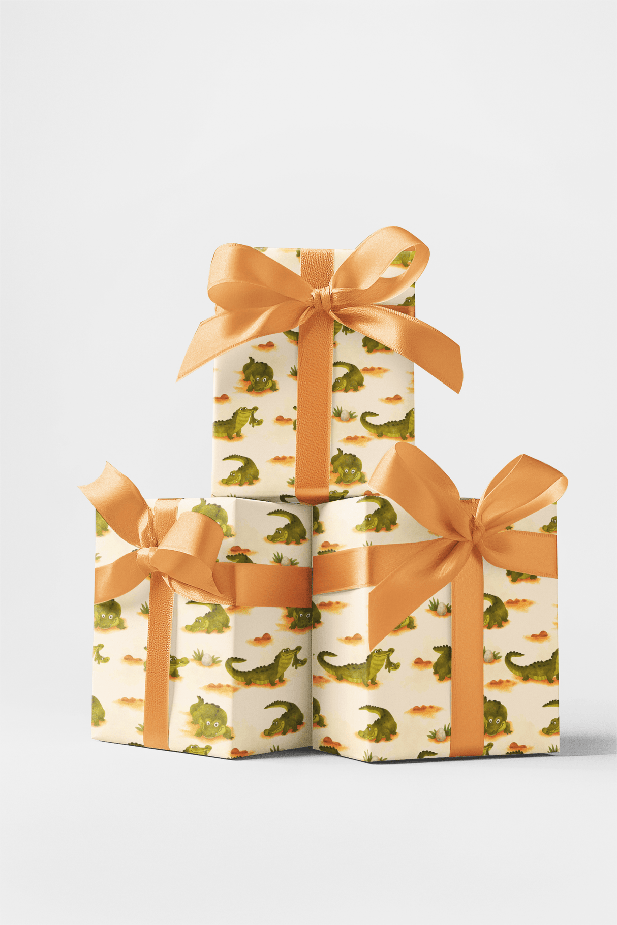 Crocodile Tales - London Penny Gift Wrap