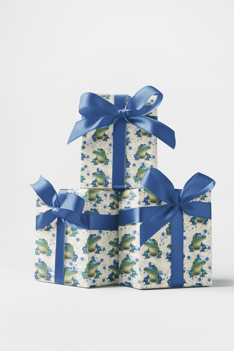 Azure Gator Harmony - London Penny Gift Wrap
