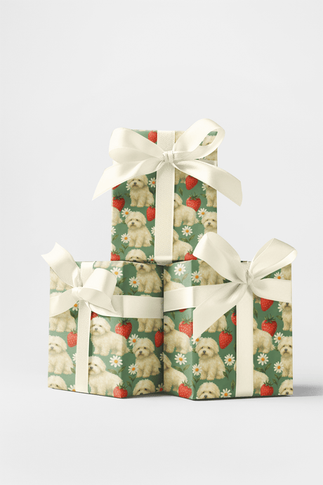 Fluffy Elegance - London Penny Gift Wrap