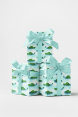 Crocodile Drift - London Penny Gift Wrap