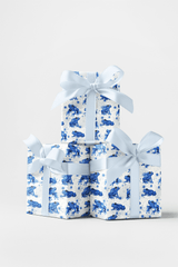 Azure Rainforest Charm - London Penny Gift Wrap
