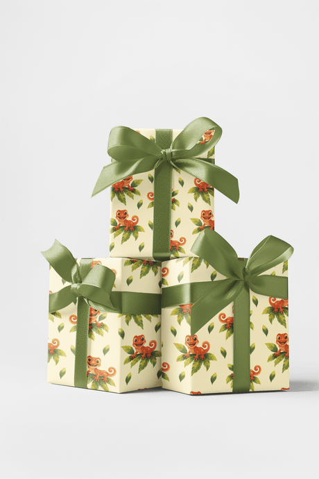 Joyful Gecko - London Penny Gift Wrap