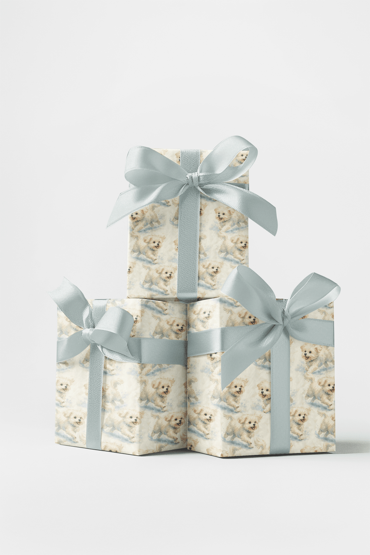 Snowflakes & Serenity - London Penny Gift Wrap