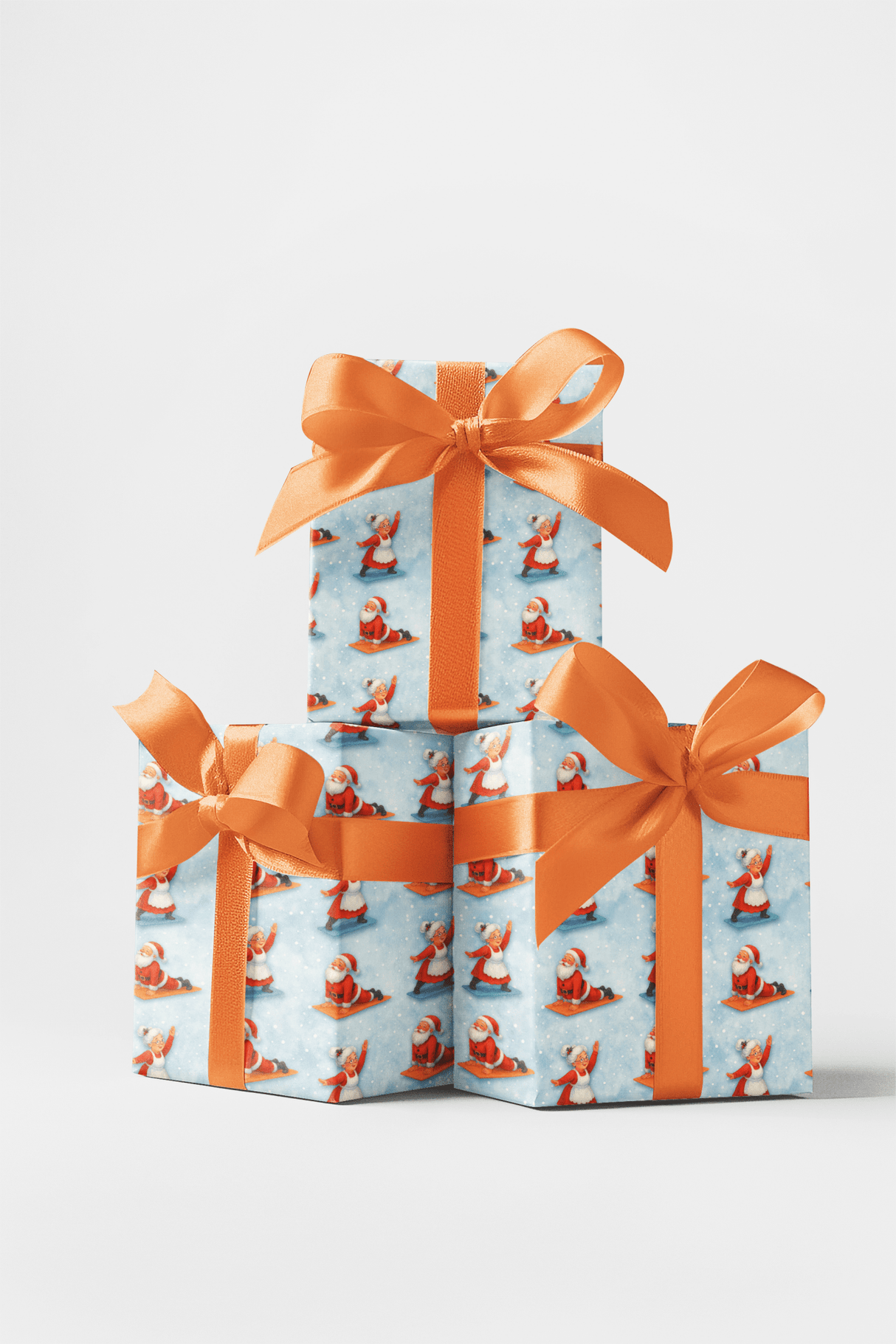 The Merry Yoga Flow - London Penny Gift Wrap