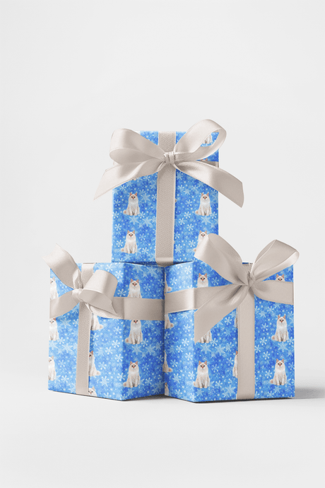 Siberian Snowfall - London Penny Gift Wrap