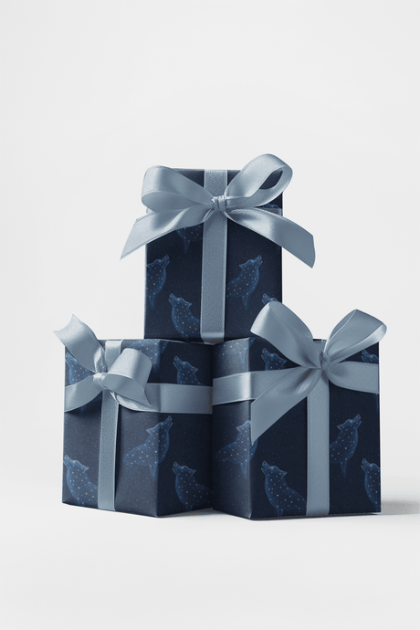 Celestial Canine Constellation - London Penny Gift Wrap