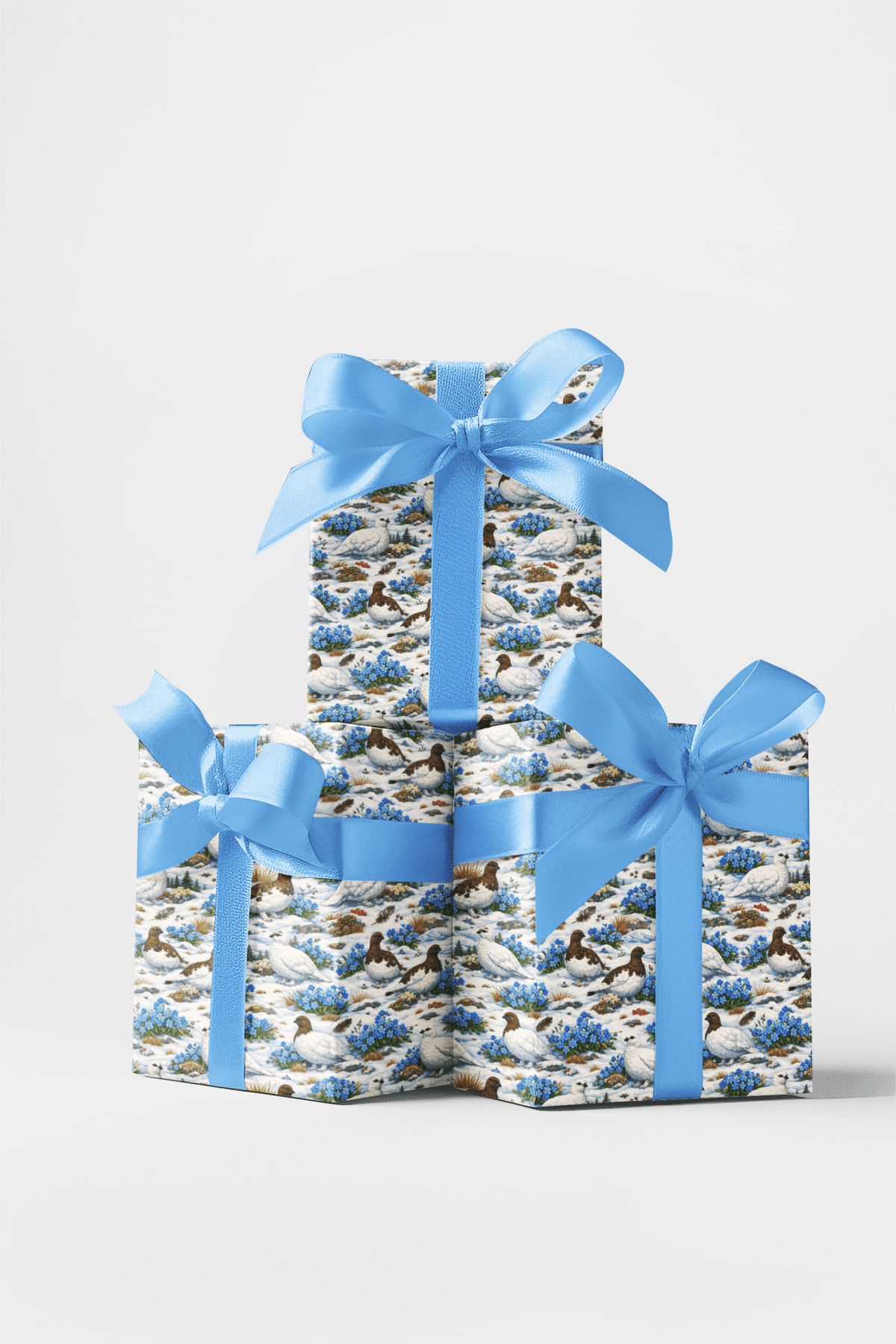 Alaska Flora & Fauna - London Penny Gift Wrap