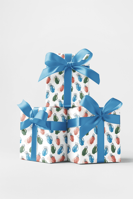 Tee Time Trio - London Penny Gift Wrap