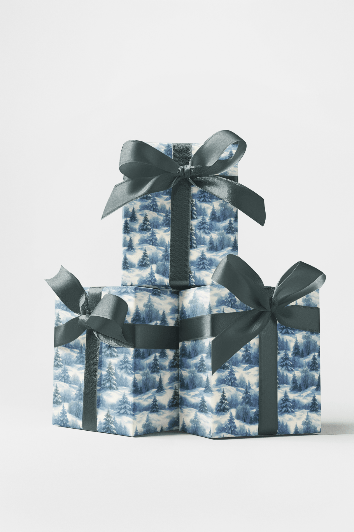 Enchanted Snowy Forest - London Penny Gift Wrap