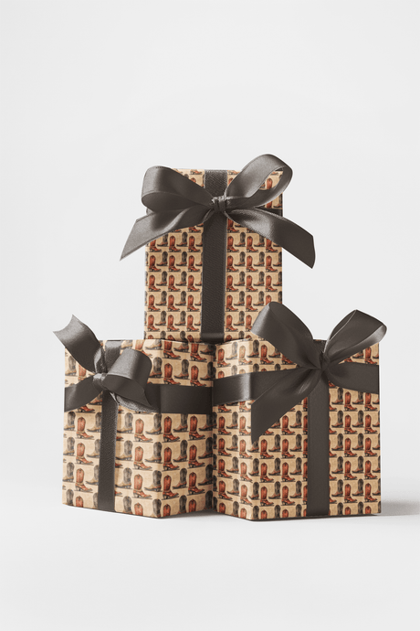 Stitched in the West - London Penny Gift Wrap