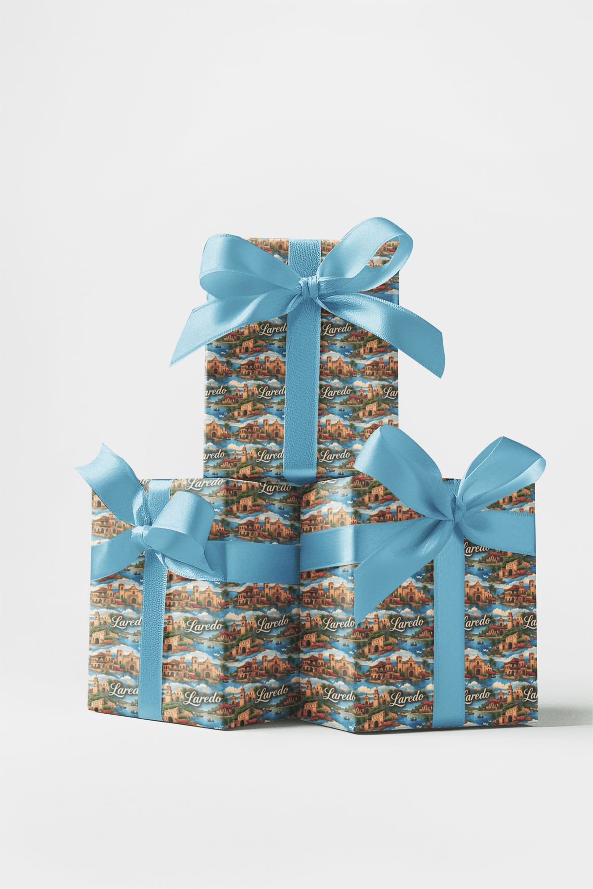 Laredo Border Sunset - London Penny Gift Wrap