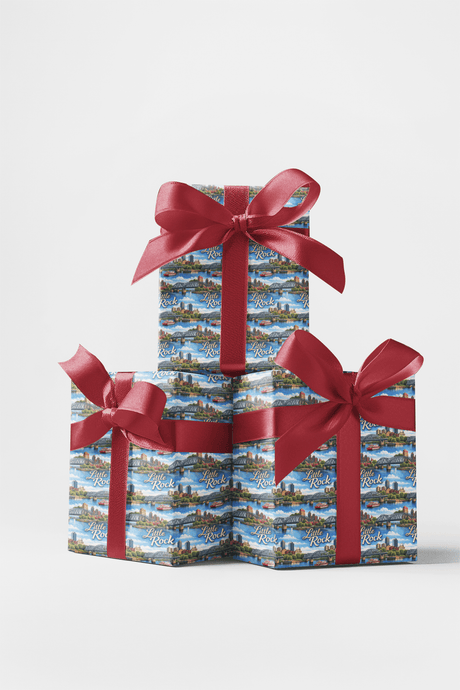 Little Rock River Market - London Penny Gift Wrap
