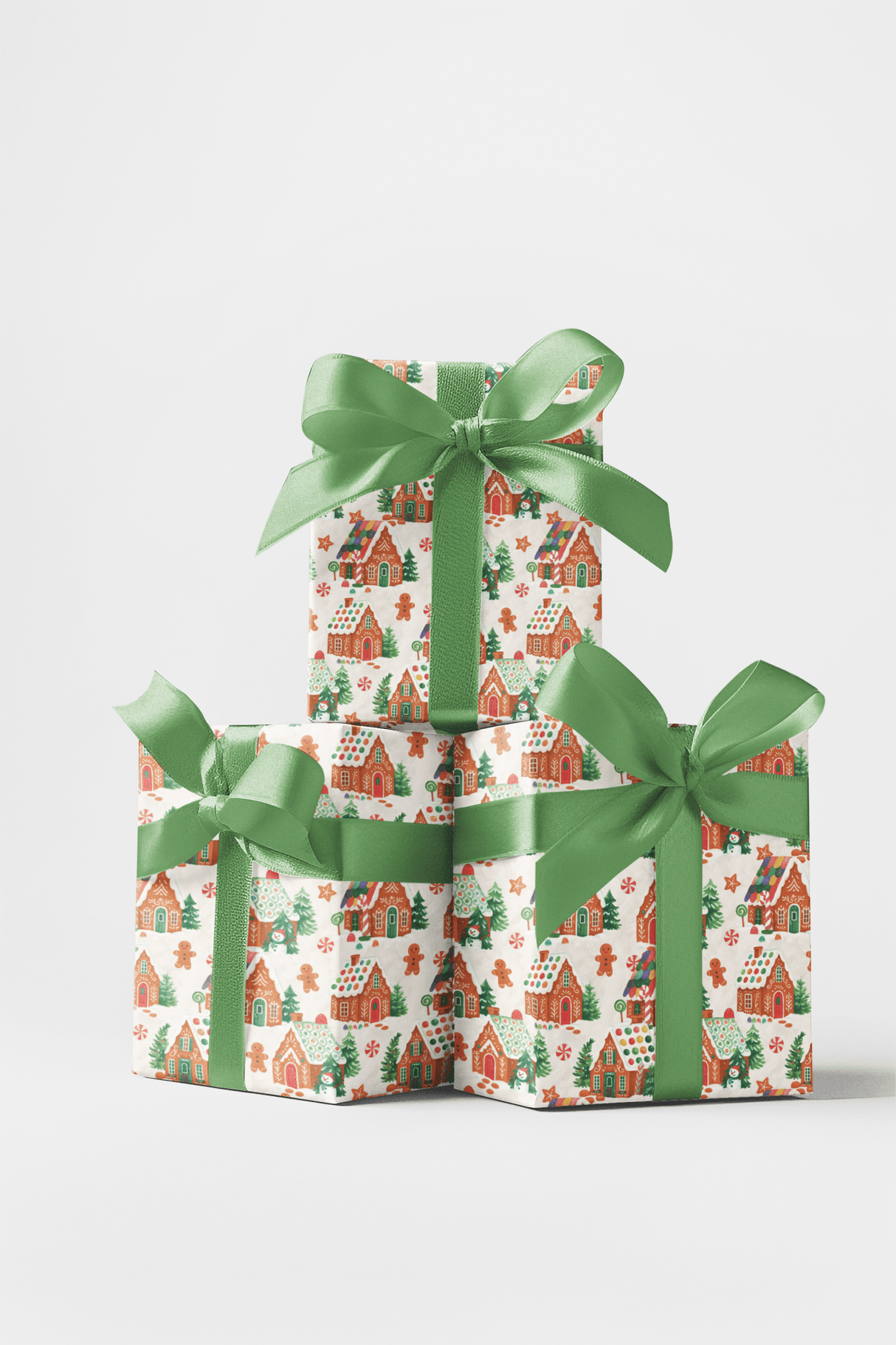 Gingerbread Lane Holiday - London Penny Gift Wrap