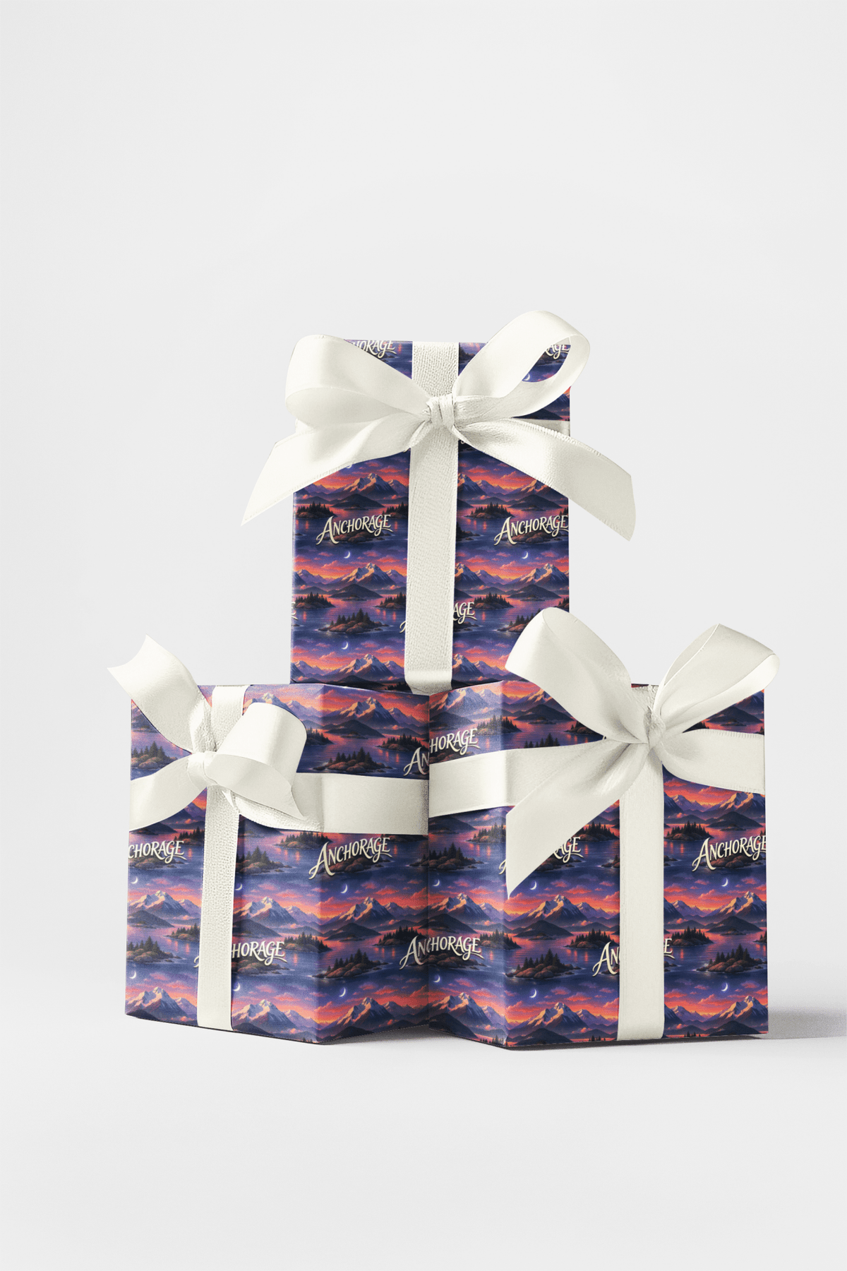 Anchorage Midnight Sun II - London Penny Gift Wrap