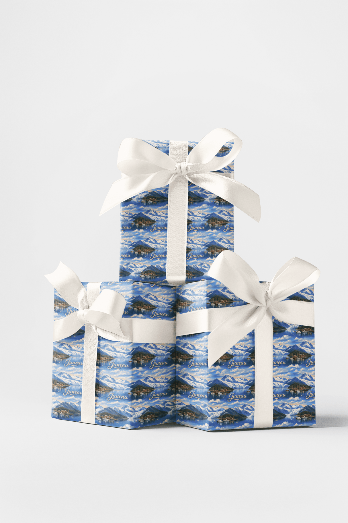 Juneau Glacier Harbor - London Penny Gift Wrap