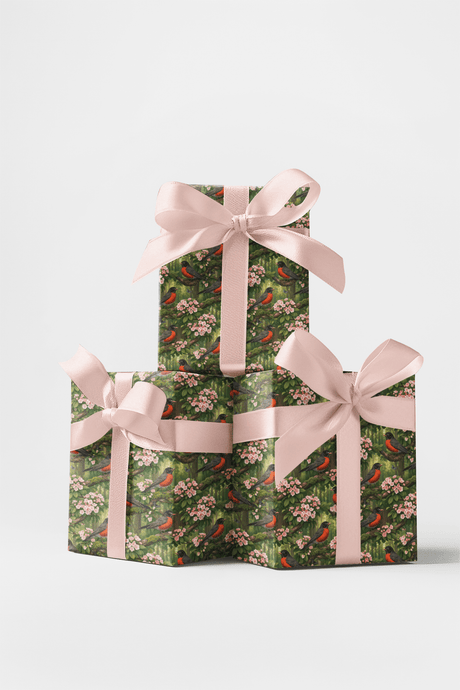 Connecticut Flora & Fauna - London Penny Gift Wrap