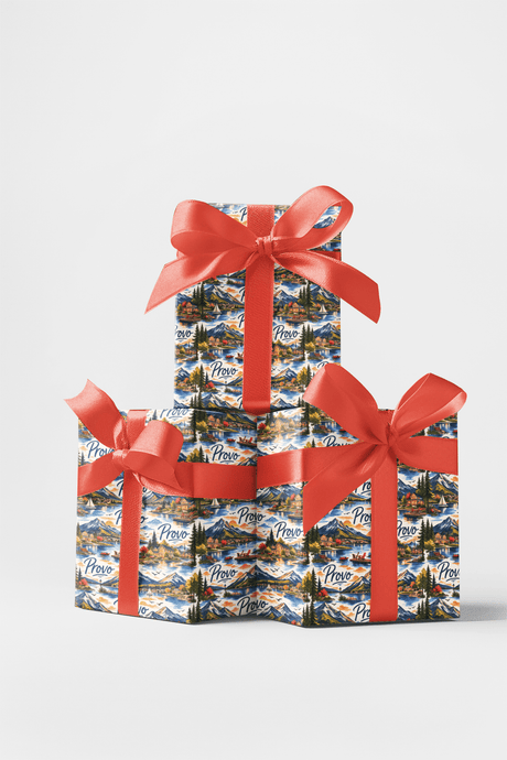 Provo Alpine Reflection - London Penny Gift Wrap