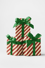 Classic Candy Cane - London Penny Gift Wrap