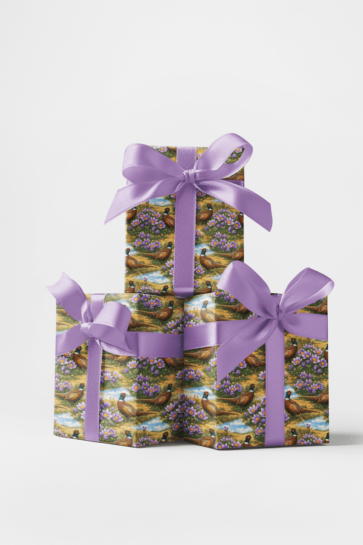South Dakota Flora & Fauna - London Penny Gift Wrap