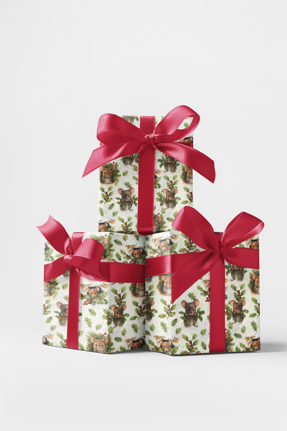 Winter Woodland Mice