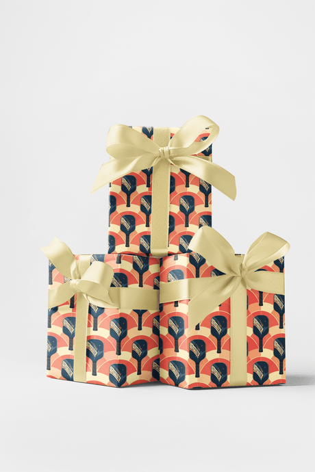 Sunset Rally Social Wrapping Paper - London Penny Gift Wrap